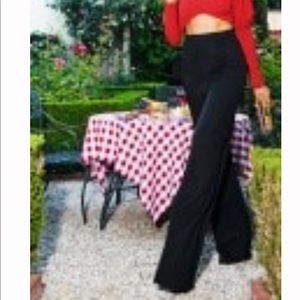 Pretty little thing high waist wide leg trousers!